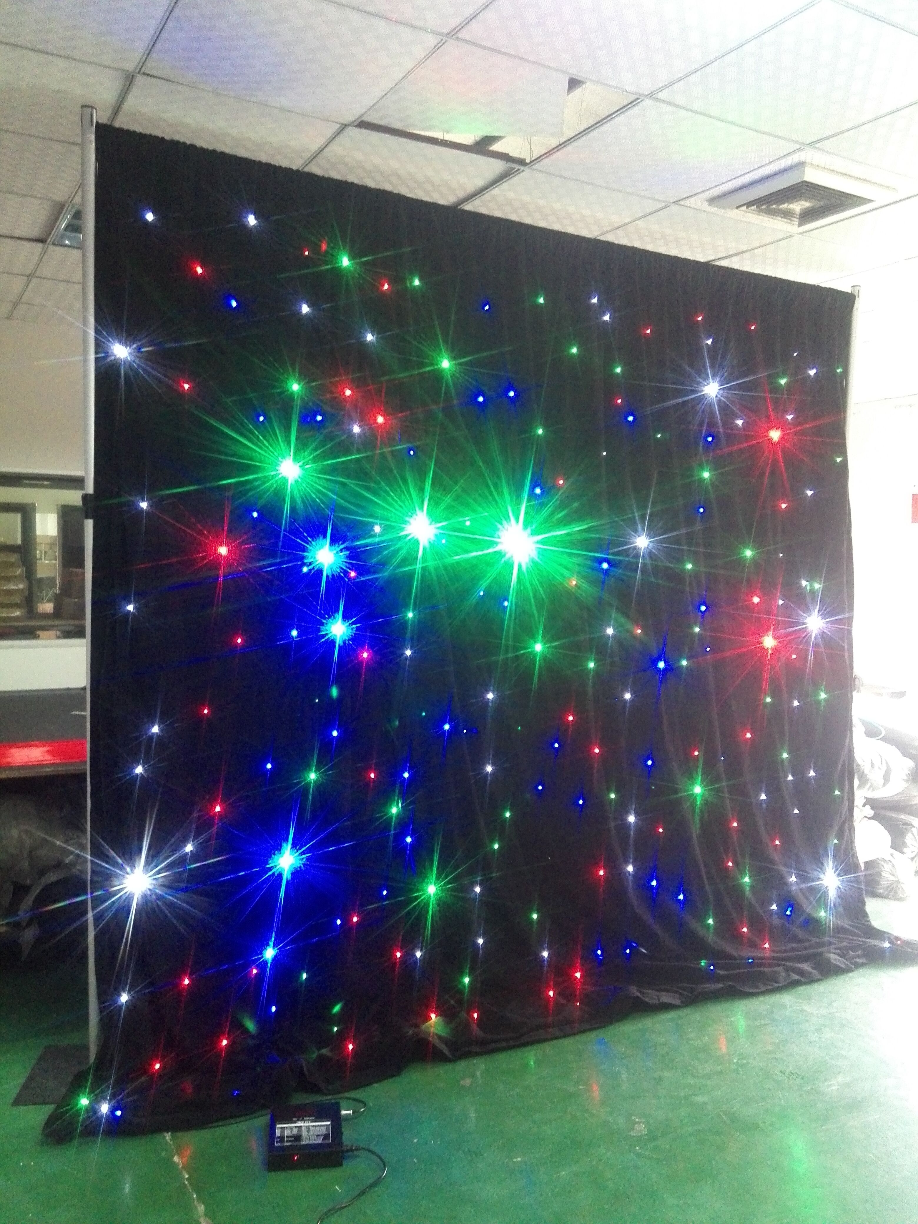 LED star curtain