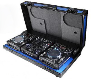 Popular Blue color DJ mixer case
