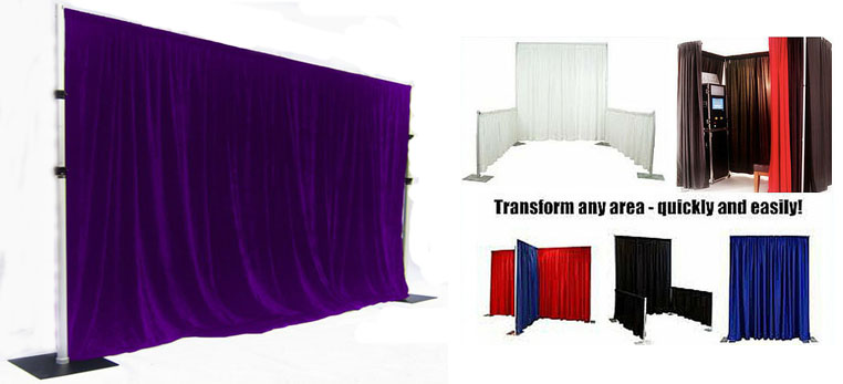 drape and curtains