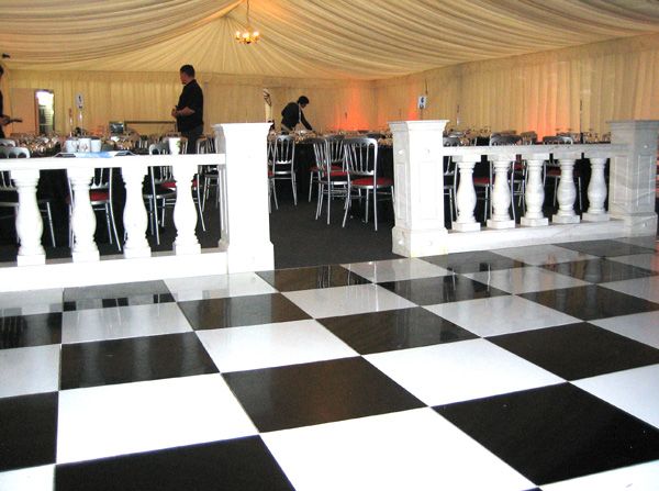 Black and White Dance Floor