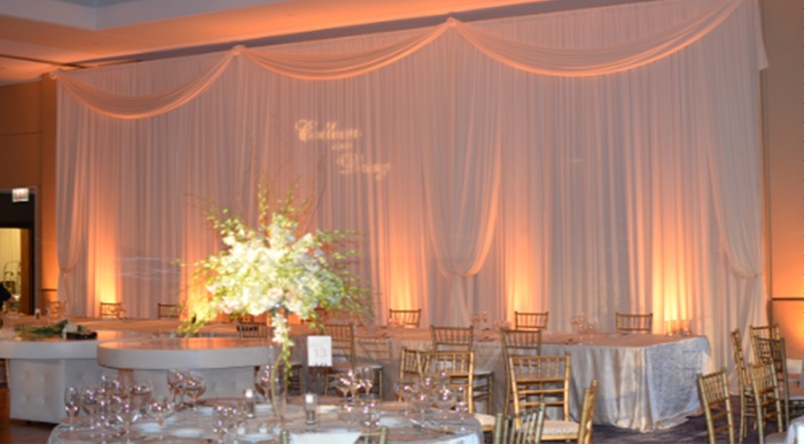 pipe and drape backdrop kits for events