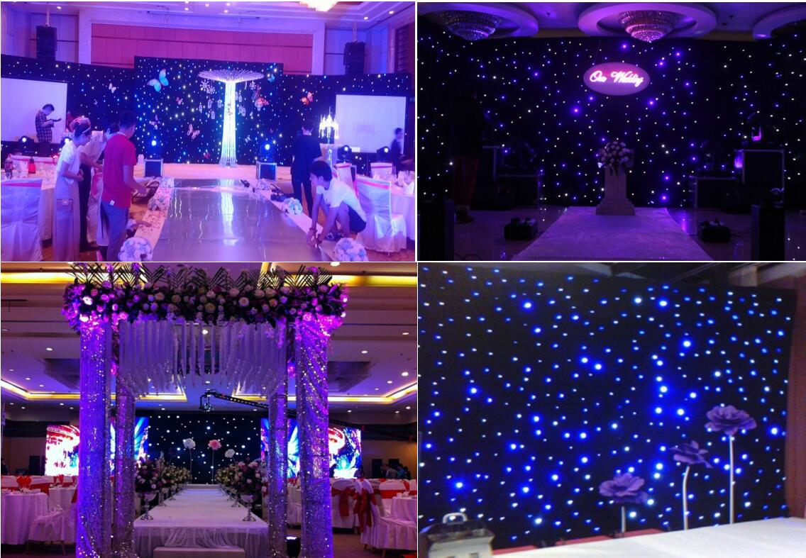 led backdrop curtain