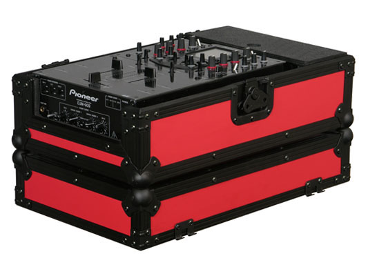 Popular red color DJ mixer case