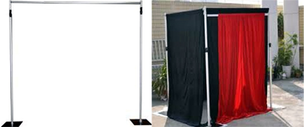 Pipe Drape Photo Booth Photo Booth Package