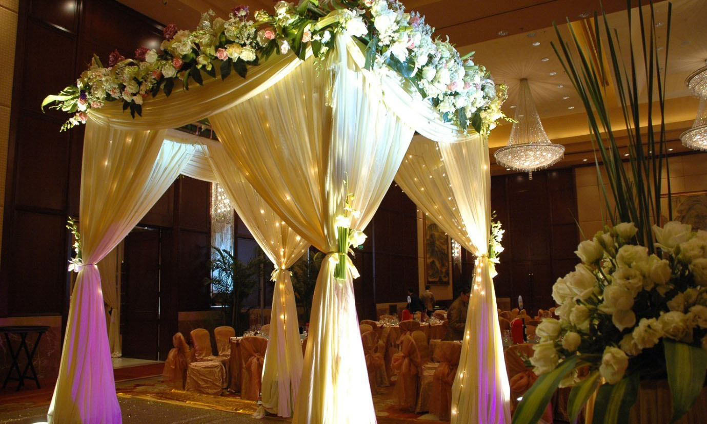 Inside Wedding Tent