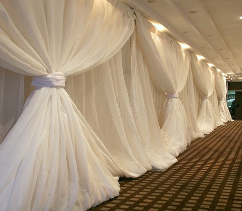 the wedding Fabric Backdrop