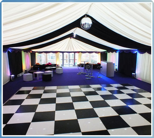 Black And White Dance Floor