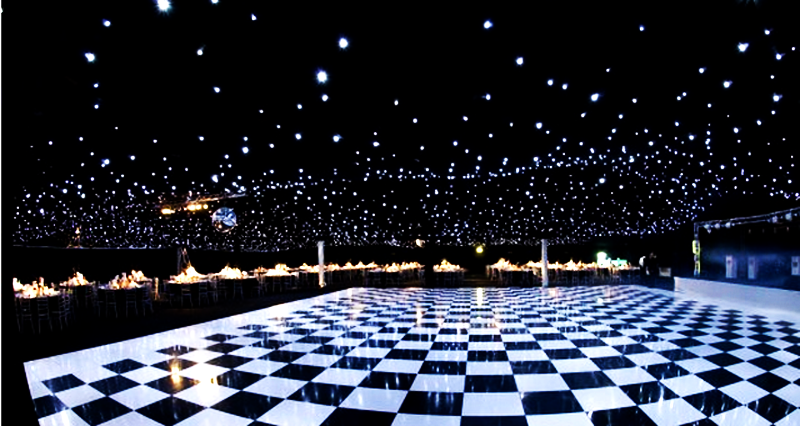 Black And White Dance Floor