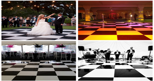 Black And White Dance Floor