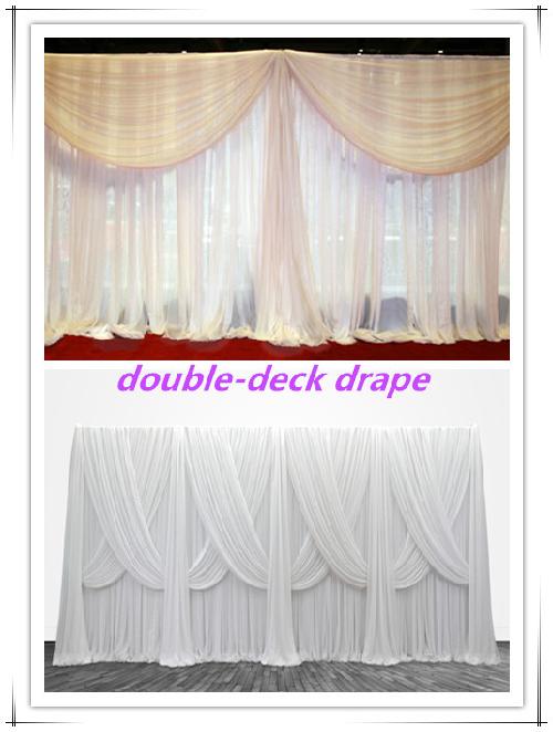 double-deck drape