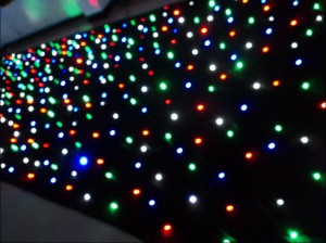 LED / RGB star curtain