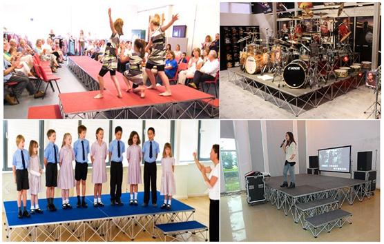 portable stage platforms