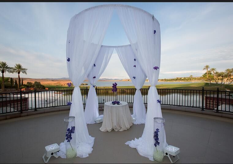 round wedding tent