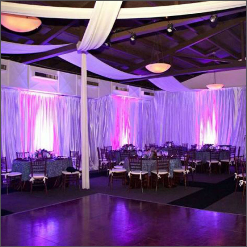 wedding pipe and drape backdrop system