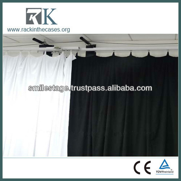 electric stage curtain system