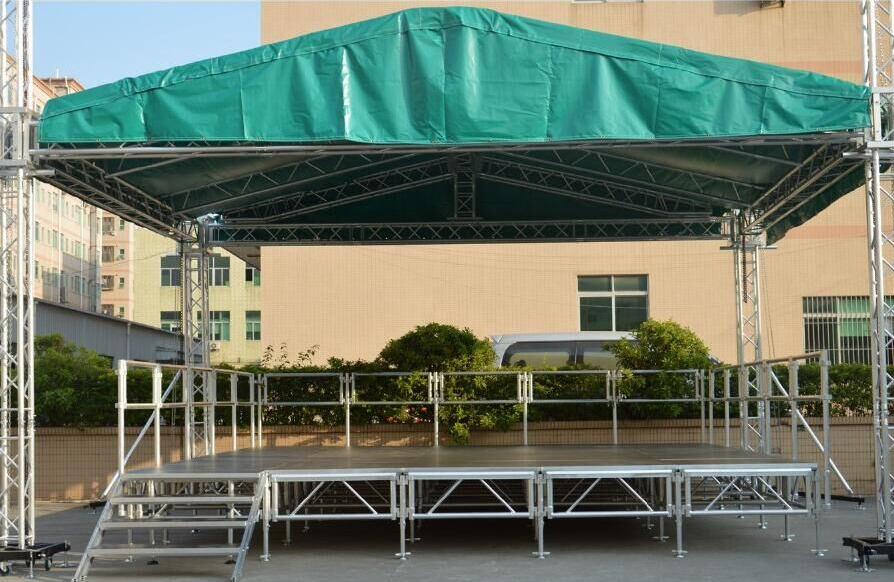 truss system and outdoor stage