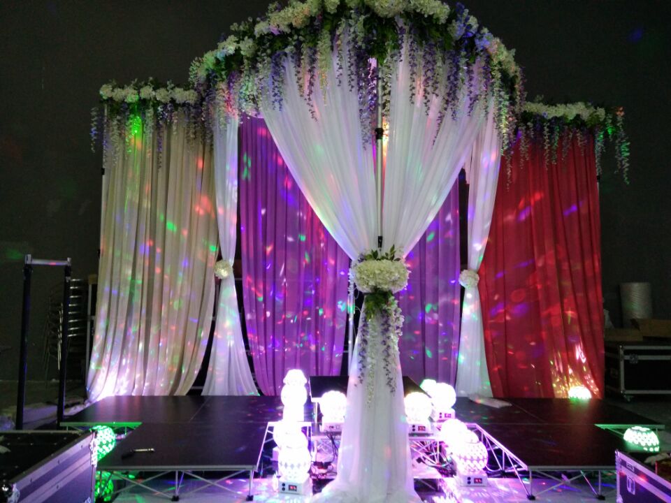 decoration wedding pipe and drape kits