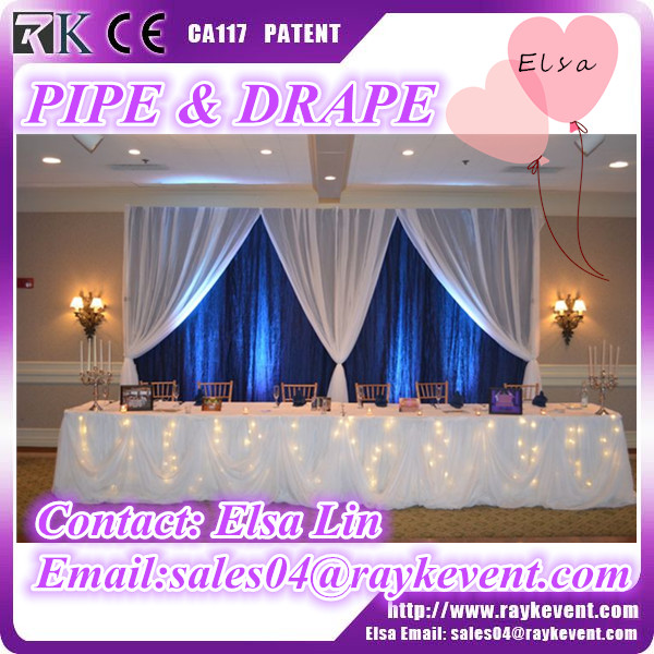 pipe and drape system