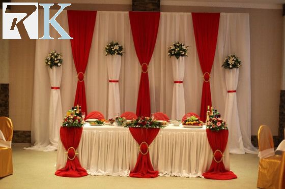 make a beautiful pipe and drape kits for wedding events