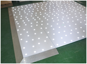 Aluminum edge for led dance floor