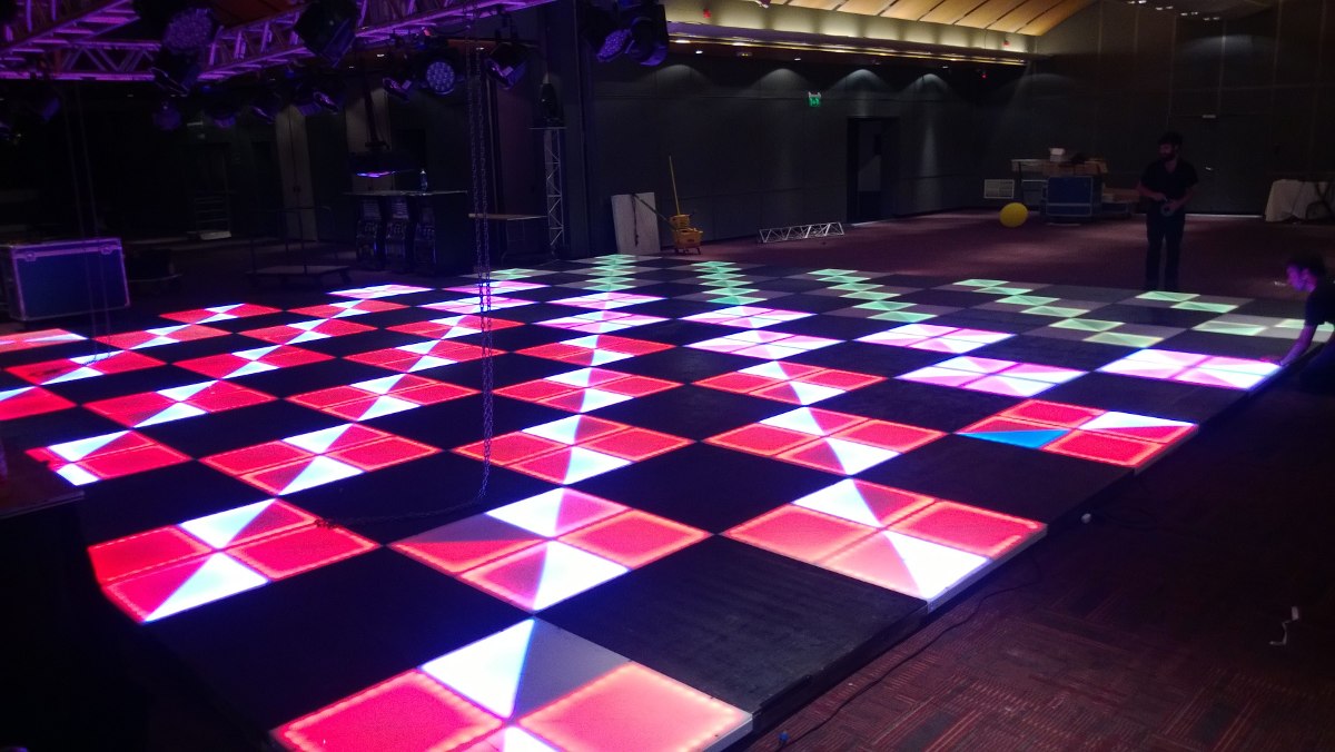 rgb dance flooring