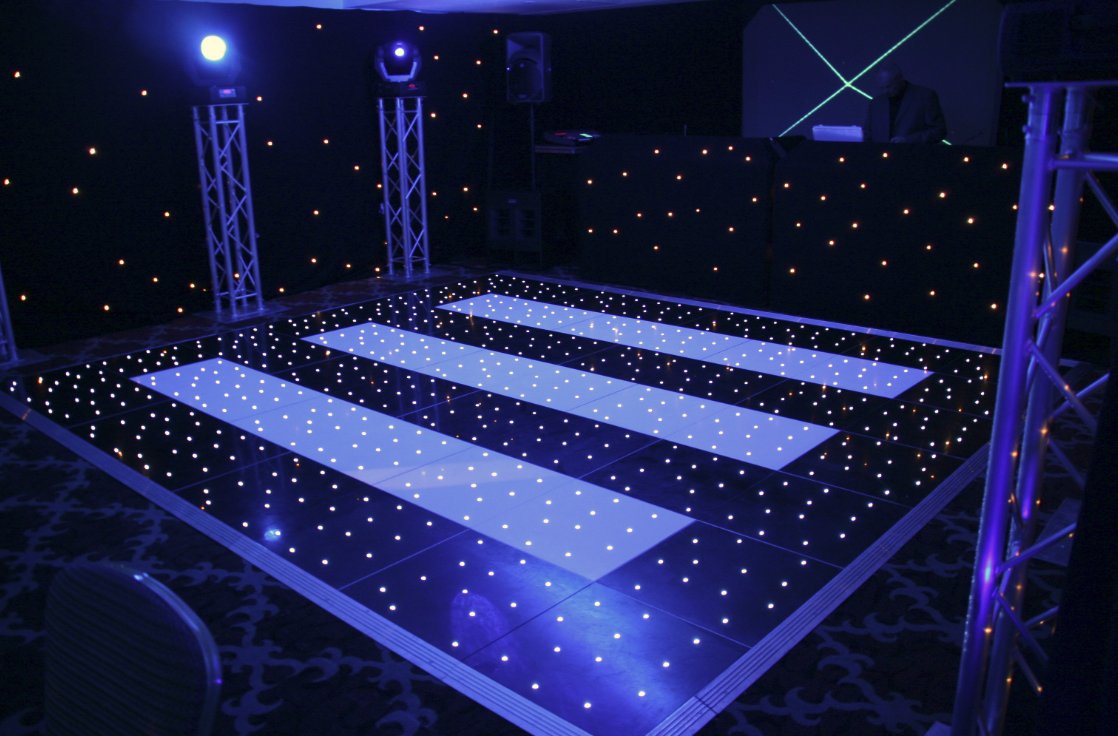 led dance floor