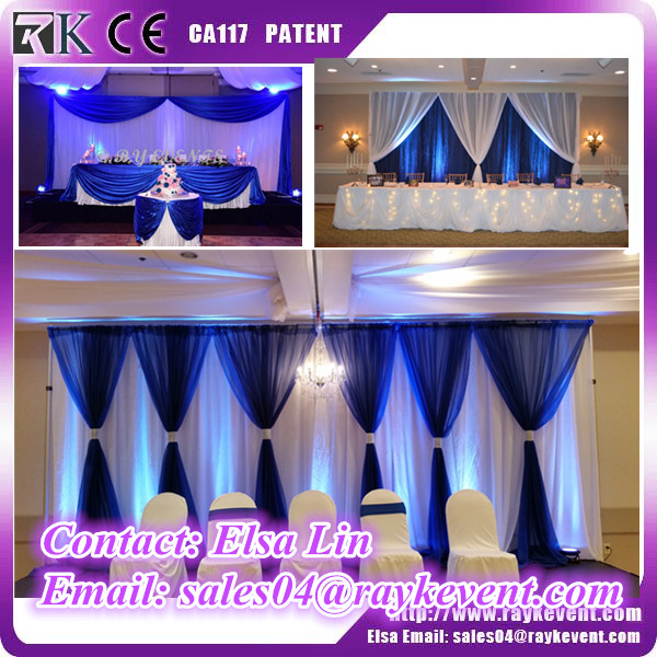 wedding drape booth