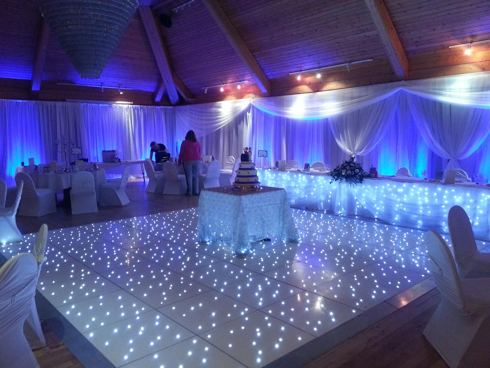 led light dance flooring