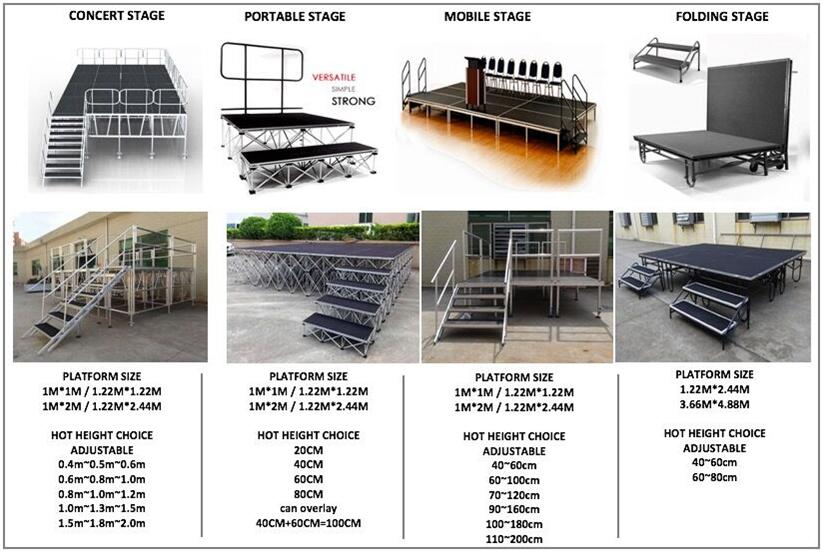 portable event staging system wholesale