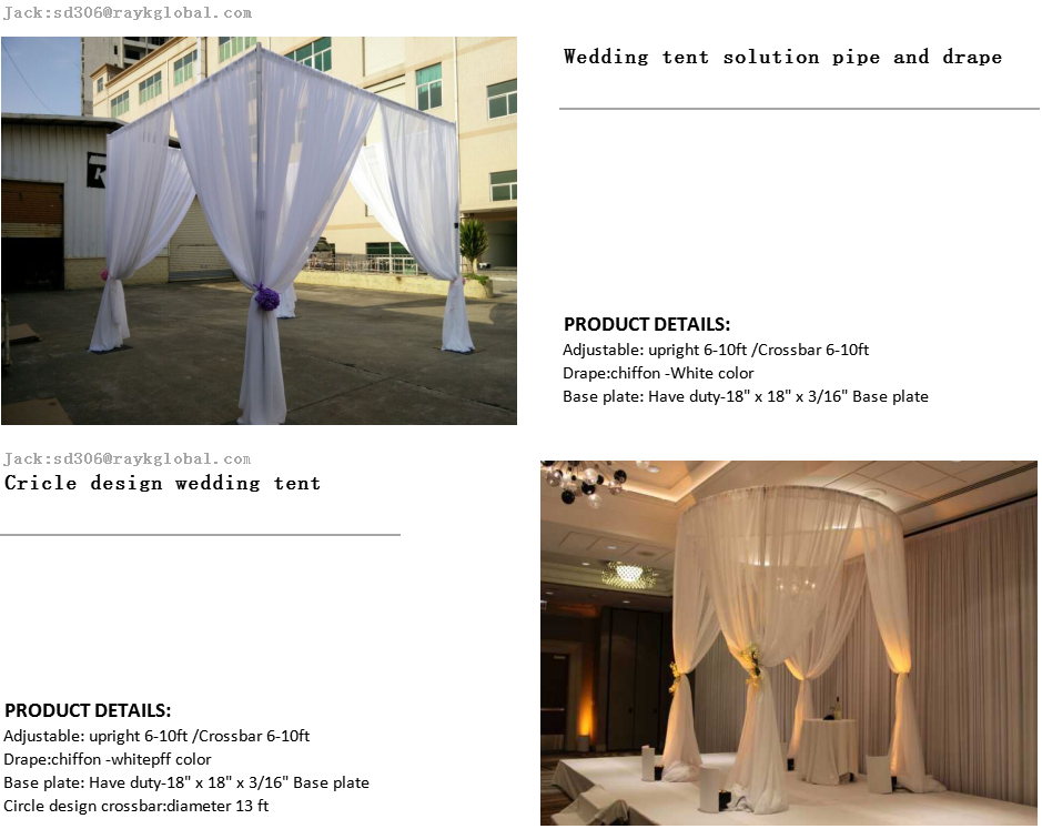 pipe and drape system for sale