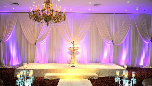 pipe and drape for event