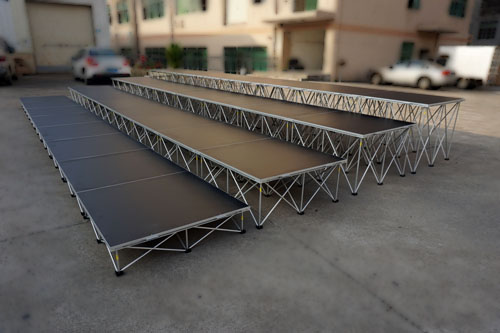 portable stage riser