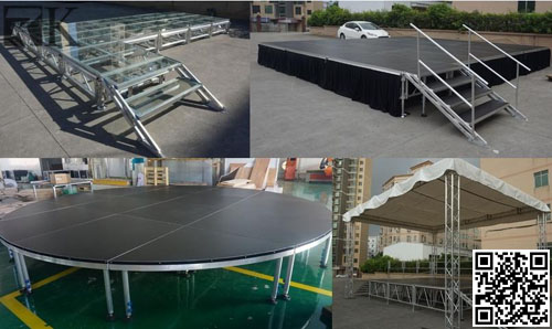 RK portable stage mobile stage aluminum stage for concert using