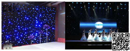 RK LED starlight curtain