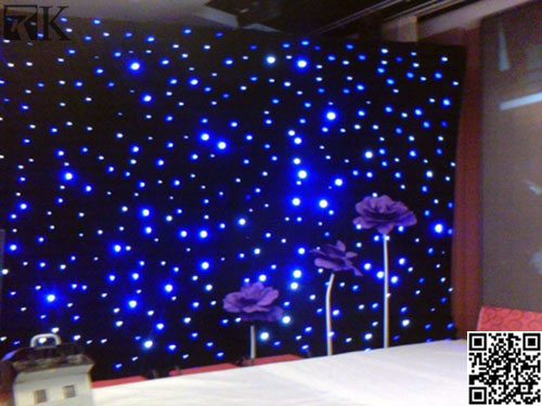 Led light star curtain