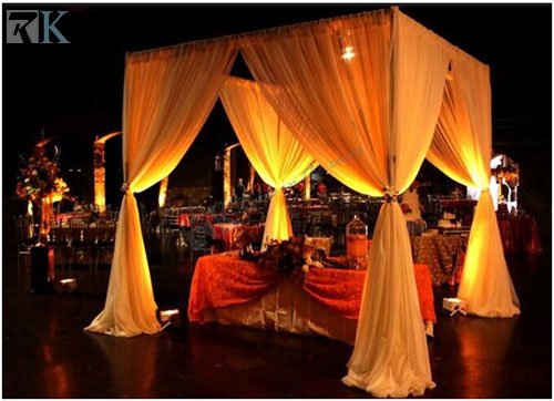 square wedding tent