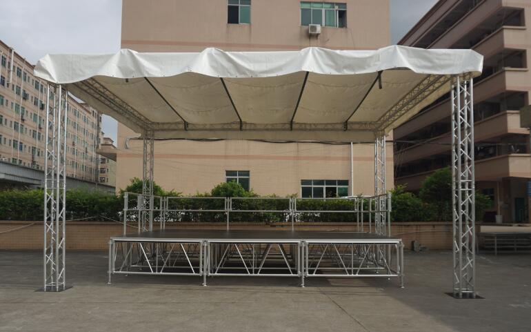 8x6x4m Stage Truss Installation fo